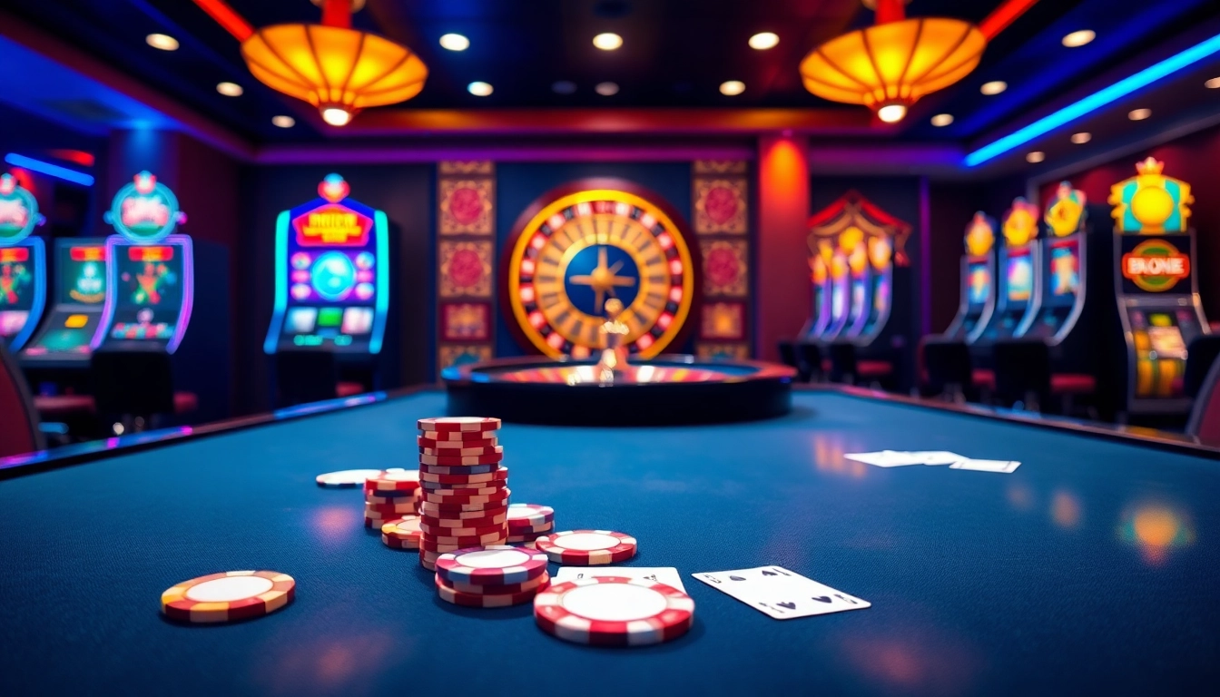 Experience the excitement of gambling at https://8kbet.ngo/ with vibrant casino tables and thrilling games.