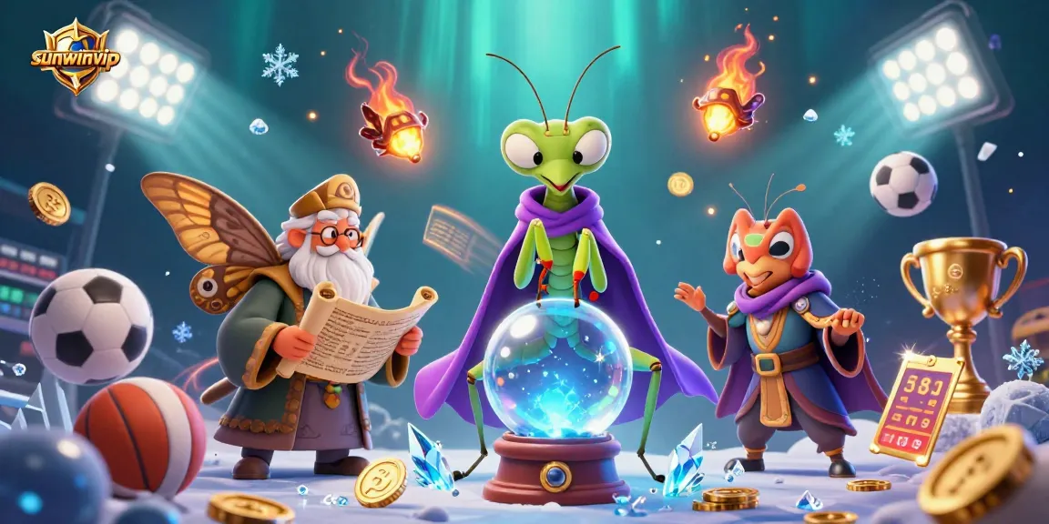Experience the magic of sunwinvip with dynamic betting actions and charming characters in a vibrant casino scene.
