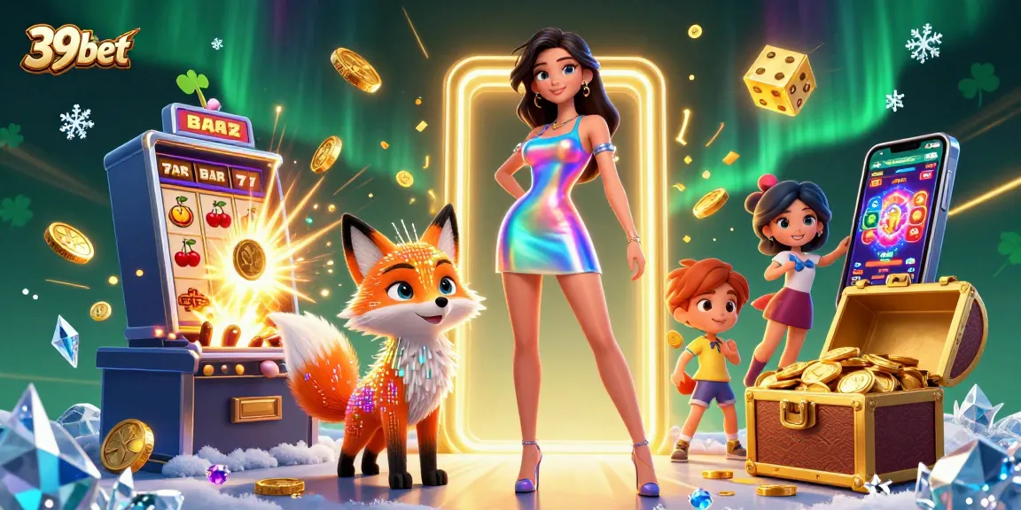 Experience exhilarating wins at 39bet with vibrant slot machines bursting with treasures.