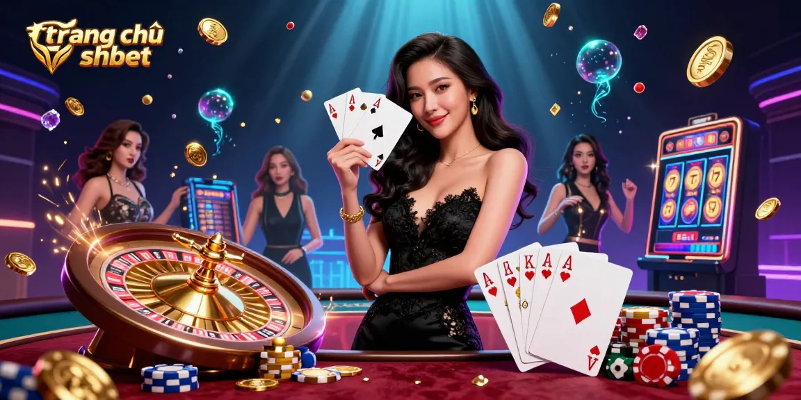 Experience the thrill of trang chủ shbet with vibrant casino elements and stunning 3D art.