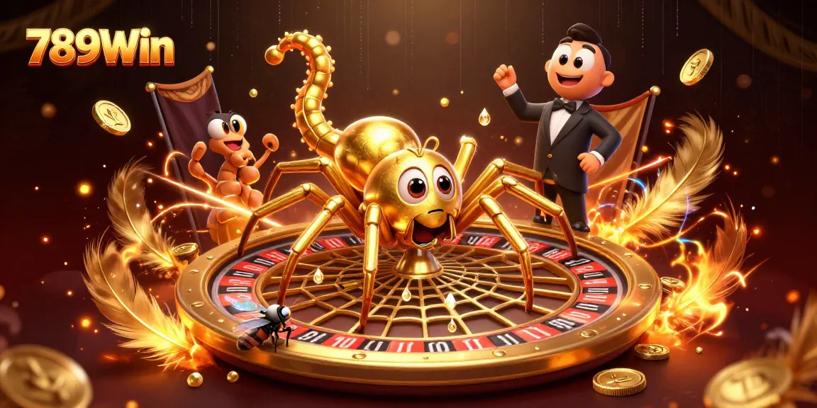 Experience captivating gameplay with 789Win as cartoon characters bring casino action to life.