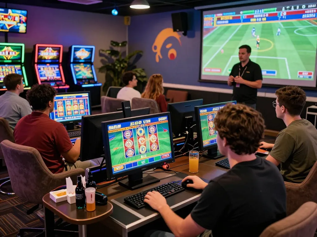 Exciting online gambling experience at zx88.com with players enjoying live games and vibrant visuals.
