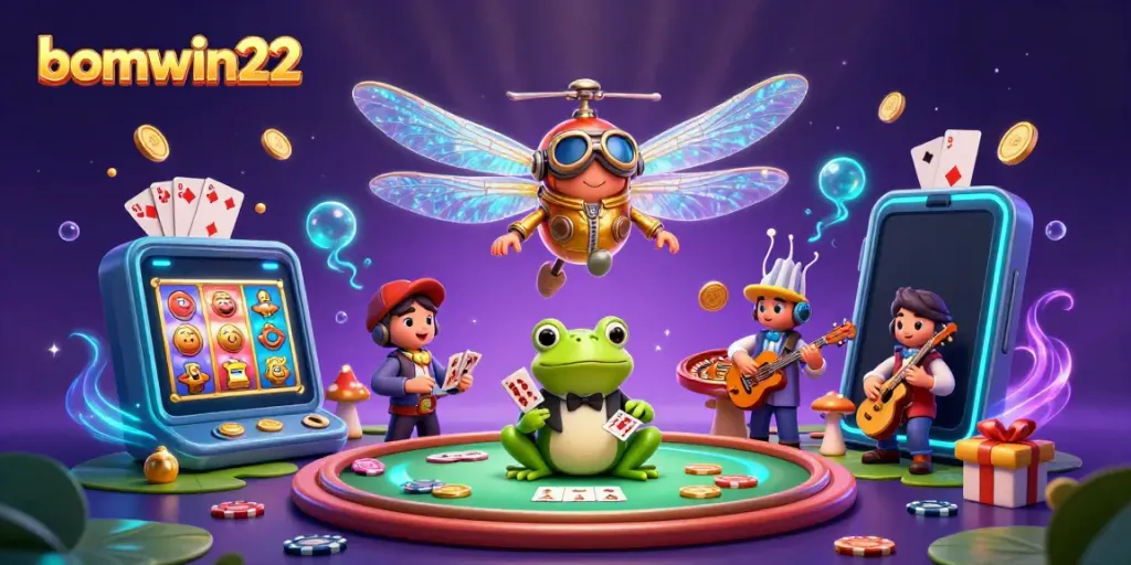 Experience the vibrant action of bomwin22 at a lily pad casino, where games come alive with energy.