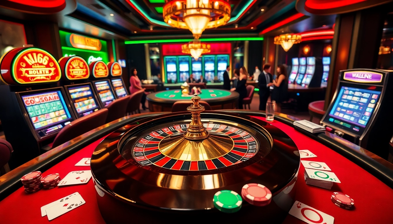 Trải nghiệm sự phấn khích của KO66 với những trò chơi casino sống động, roulette và bàn poker có cược cao.