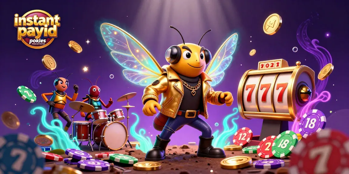 Experience excitement with instant payid pokies australia real money, featuring a vibrant 3D casino scene.