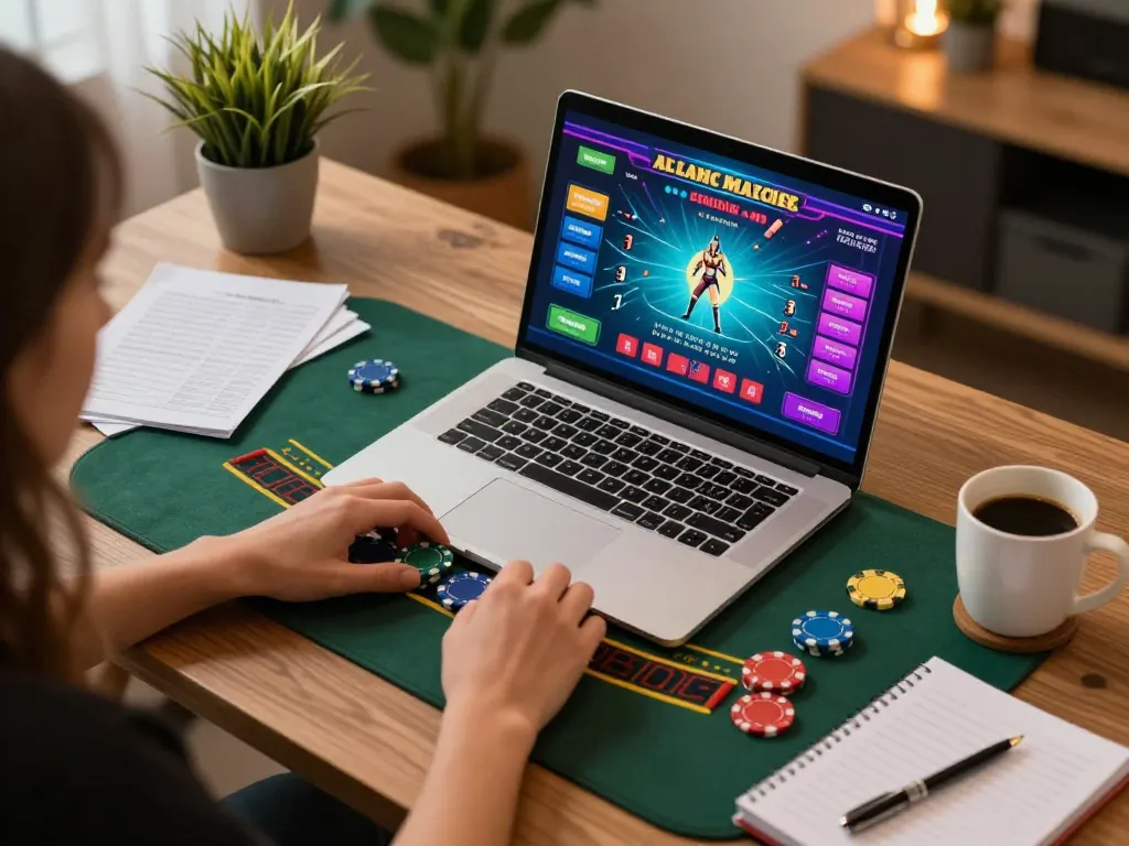 Experience exciting online gambling at O8 with live dealer blackjack in action