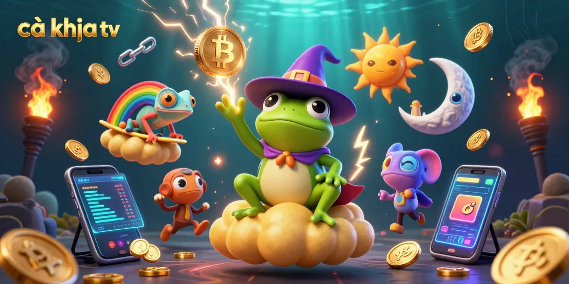 Experience thrilling moments on cà khịa tv with golden coins and dynamic gambling visuals.