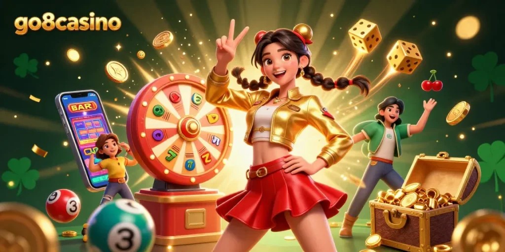 Enjoy thrilling experiences at go8casino with vibrant slot machines and energetic gameplay!