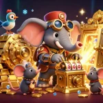 Engage with 28bet's steampunk-themed online casino adventures featuring rich gold details and dynamic slot machines.