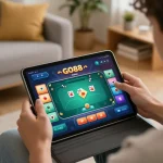 Engaging with the GO88 app for an immersive online gaming experience while at home