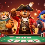 Engage with S8's thrilling gaming world featuring exciting characters and vibrant casino elements.