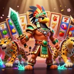 Spin to win with 33 bmw as Aztec warriors battle for jackpots in an exciting casino scene.