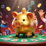 Watch the sc88 characters engage in a dynamic poker showdown with vibrant game elements.
