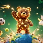 Socolive's vibrant scene captures live sports betting excitement with stars, trophies, and dynamic sports elements