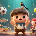 Experience thrilling sports betting dynamics with kèo nhà cái in an exciting 3D illustration.