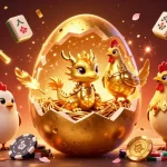 Engage with bet 365's vibrant casino world, showcasing golden dragon and poker chips amidst festive elements.
