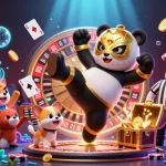 Join the DA88 excitement with the panda wrestler kicking off a thrilling betting game!