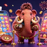 Experience exciting gaming at 33win with a lively casino scene featuring unique characters.