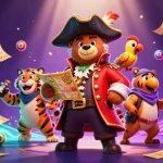 Join FABET's thrilling games featuring lottery balls, a pirate bear, and exciting winning potential!